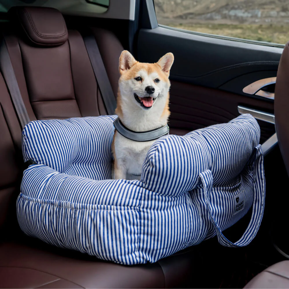 Portable Leisure Outing Pet Bolster Large Dog Car Seat Bed - Image 22