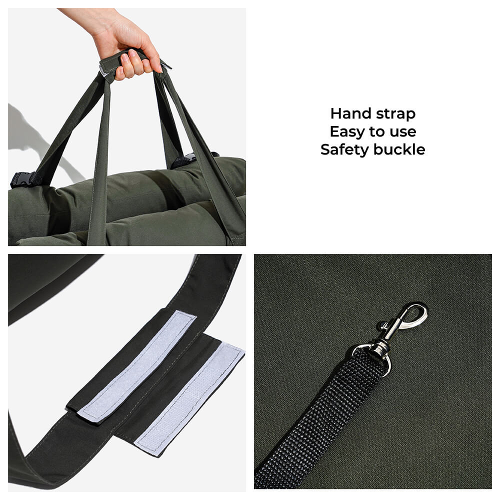 Portable Leisure Outing Pet Bolster Large Dog Car Seat Bed - Image 7