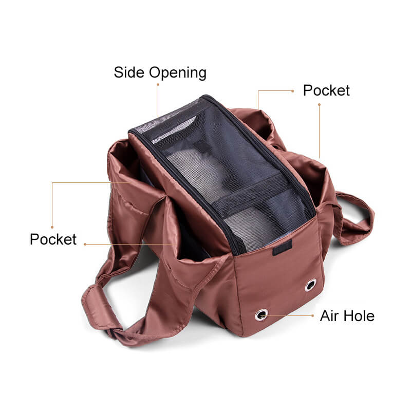 Portable Shoulder Pet Carrier Bag - Image 6