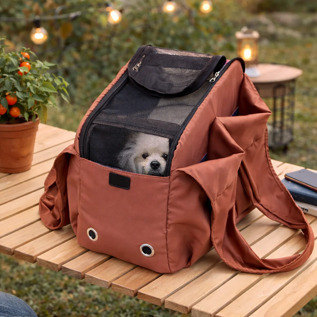 Portable Shoulder Pet Carrier Bag - Image 8