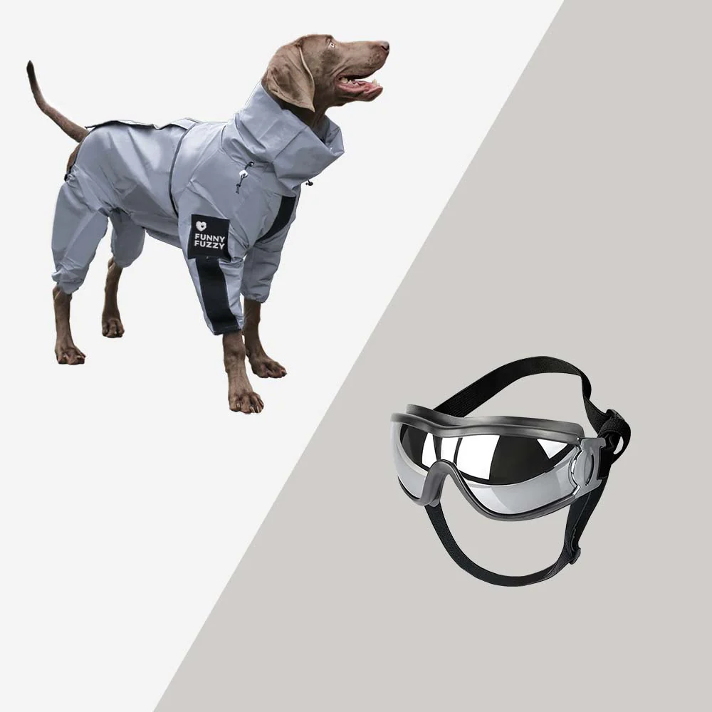 Reflective All-weather Waterproof Cool Dog Accessories Rain Coat - Image 15