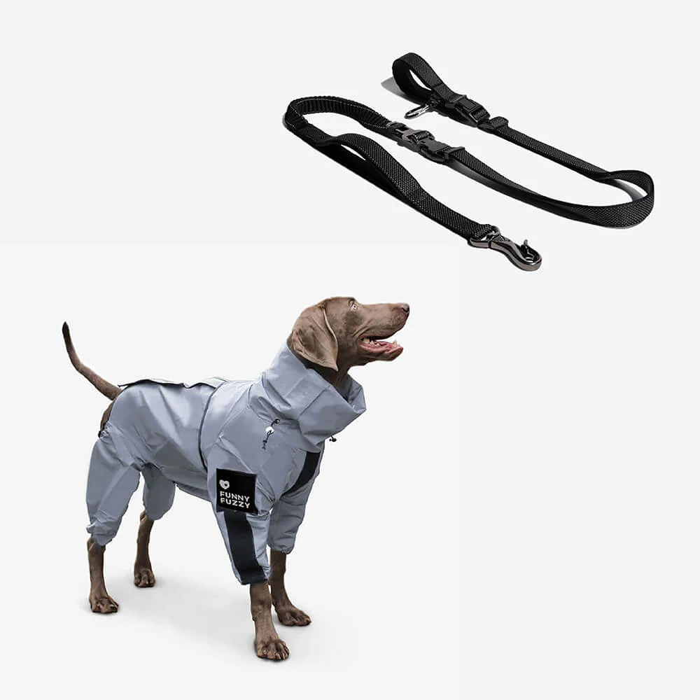 Reflective All-weather Waterproof Cool Dog Accessories Rain Coat - Image 16