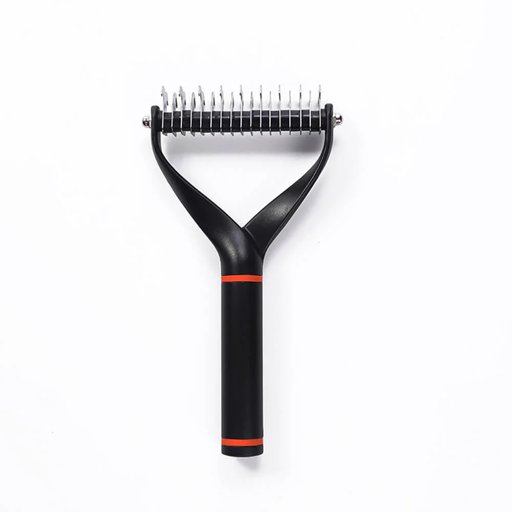 Pet Safe Dematting Comb Rake - Double Sided Blades - Image 11