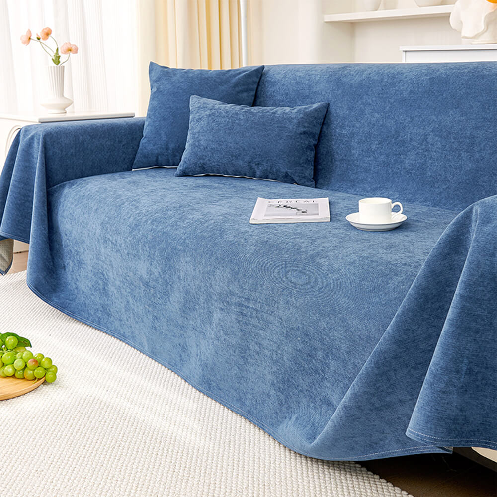 Soft and Waterproof Scratch-Resistant Non-Linting Throw Couch Cover - Image 15