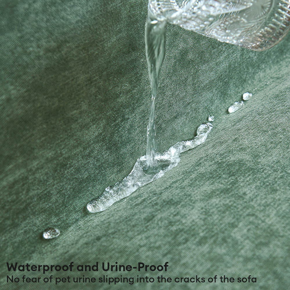 Soft and Waterproof Scratch-Resistant Non-Linting Throw Couch Cover - Image 5