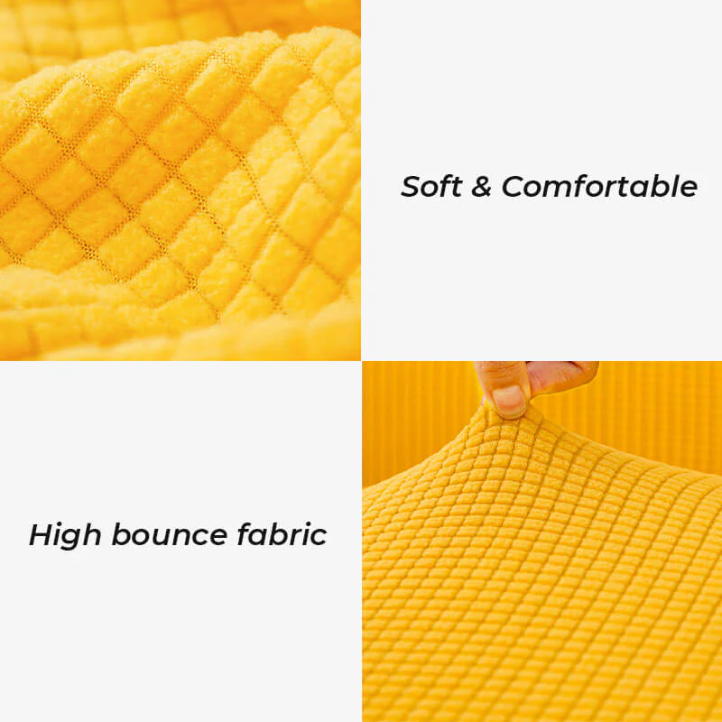 Soft Fleece Full-wrapped Furniture Protector Couch Cover - Image 4