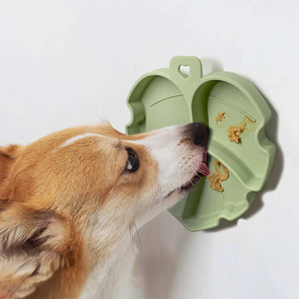 Suction Cup Pet Bowl - Leaf - Image 5