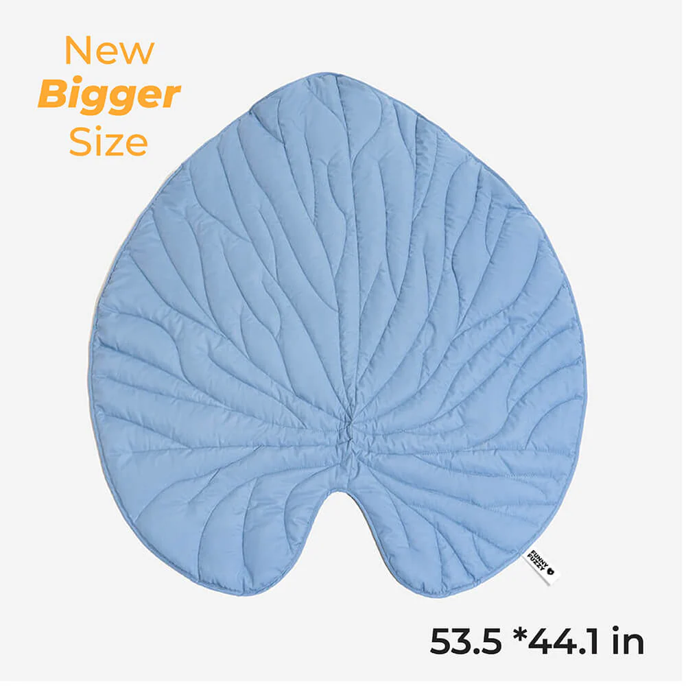 Super Large Leaf Shape Human Mat Dog Blanket - Image 15