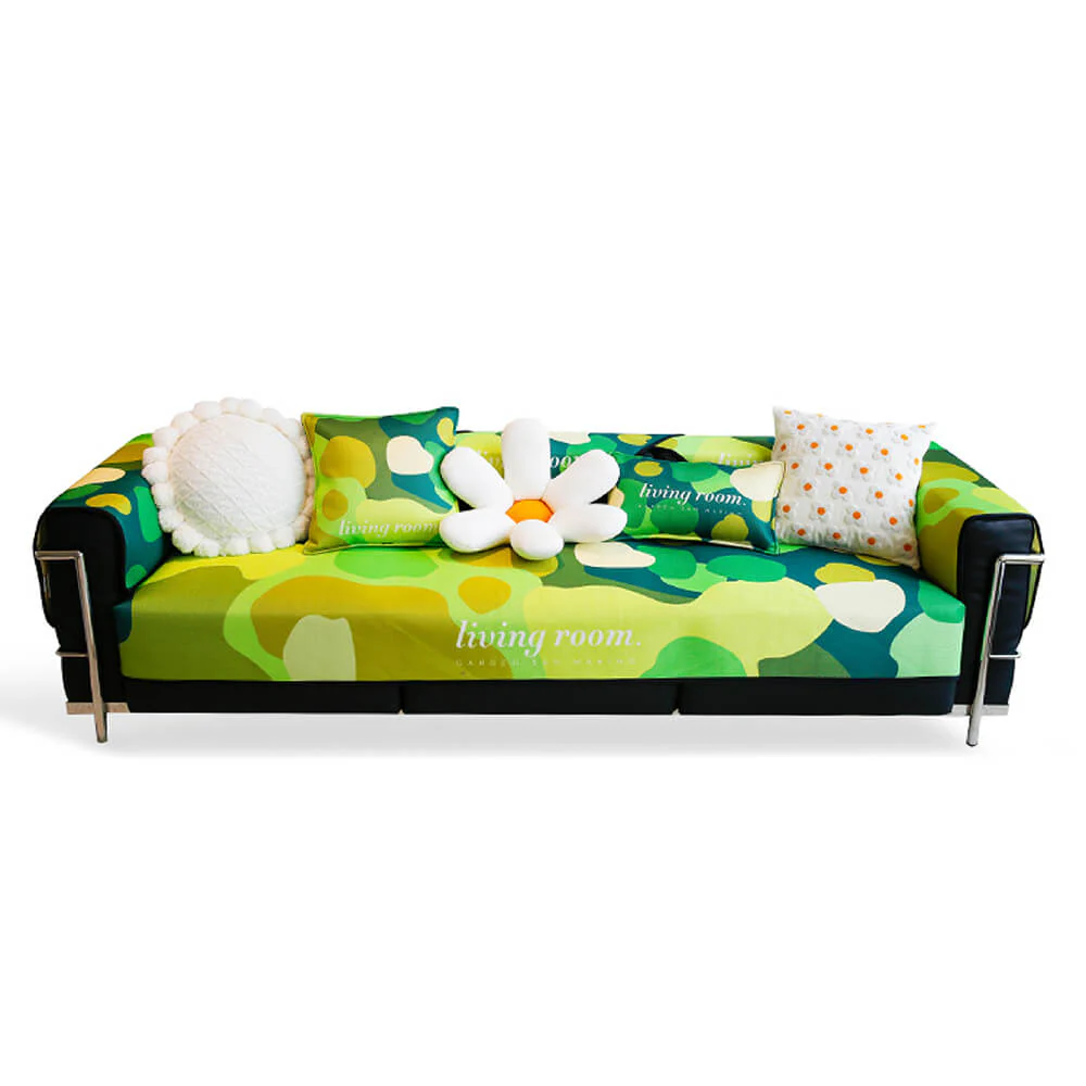 Super Soft Floral Anti-scratch Furniture Protector Couch Cover - Image 11