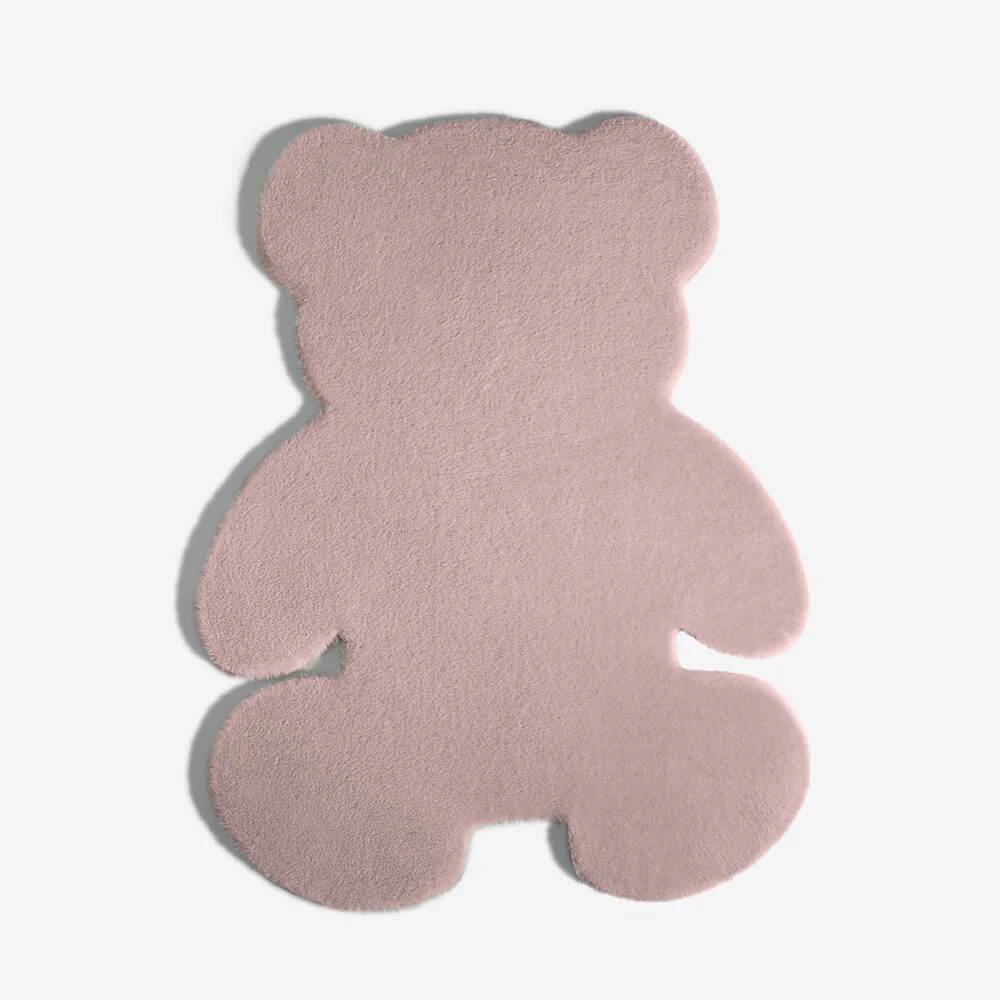 Teddy Bear Shaped Fluffy Large Pet Mat - Image 8