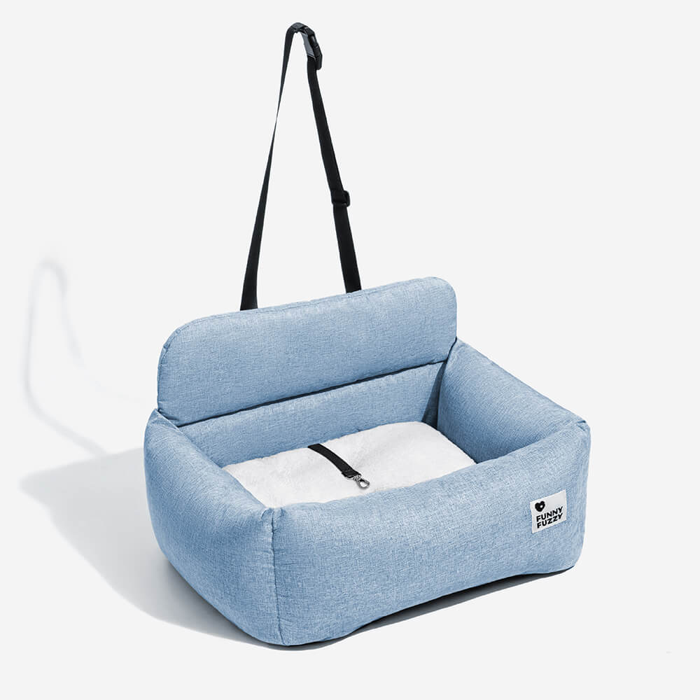 Travel Bolster Full Durable Washable Dog Car Back Seat Bed - Image 22