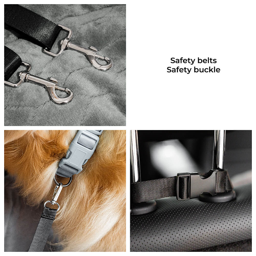 Travel Bolster Full Durable Washable Dog Car Back Seat Bed - Image 5