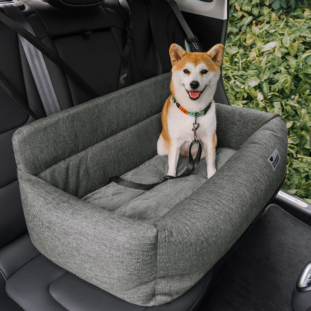 Travel Bolster Full Durable Washable Dog Car Back Seat Bed - Image 6