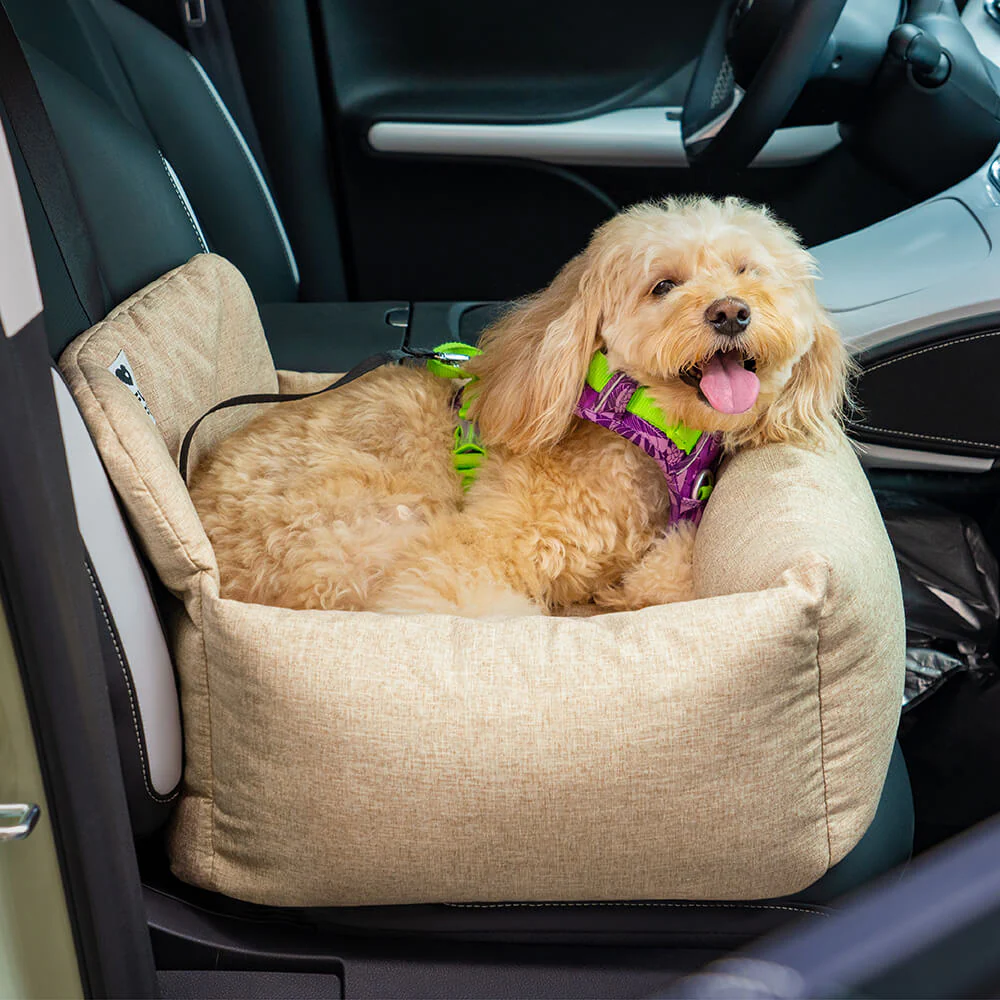 Travel Bolster Full Durable Washable Dog Car Back Seat Bed - Image 7