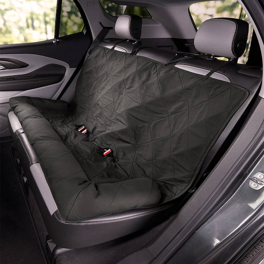 Travel Bolster Safety Medium Large Dog Car Back Seat Bed - Image 20
