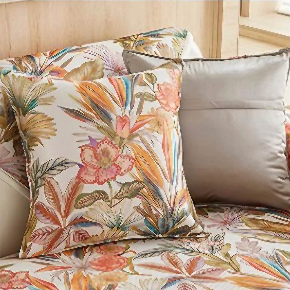 Tropical Leaves Cooling Non-slip Sectional Couch Cover - Image 10