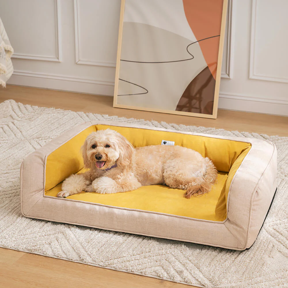 Ultimate Lounger Full Support Comfortable Orthopedic Dog Sofa Bed - Image 10