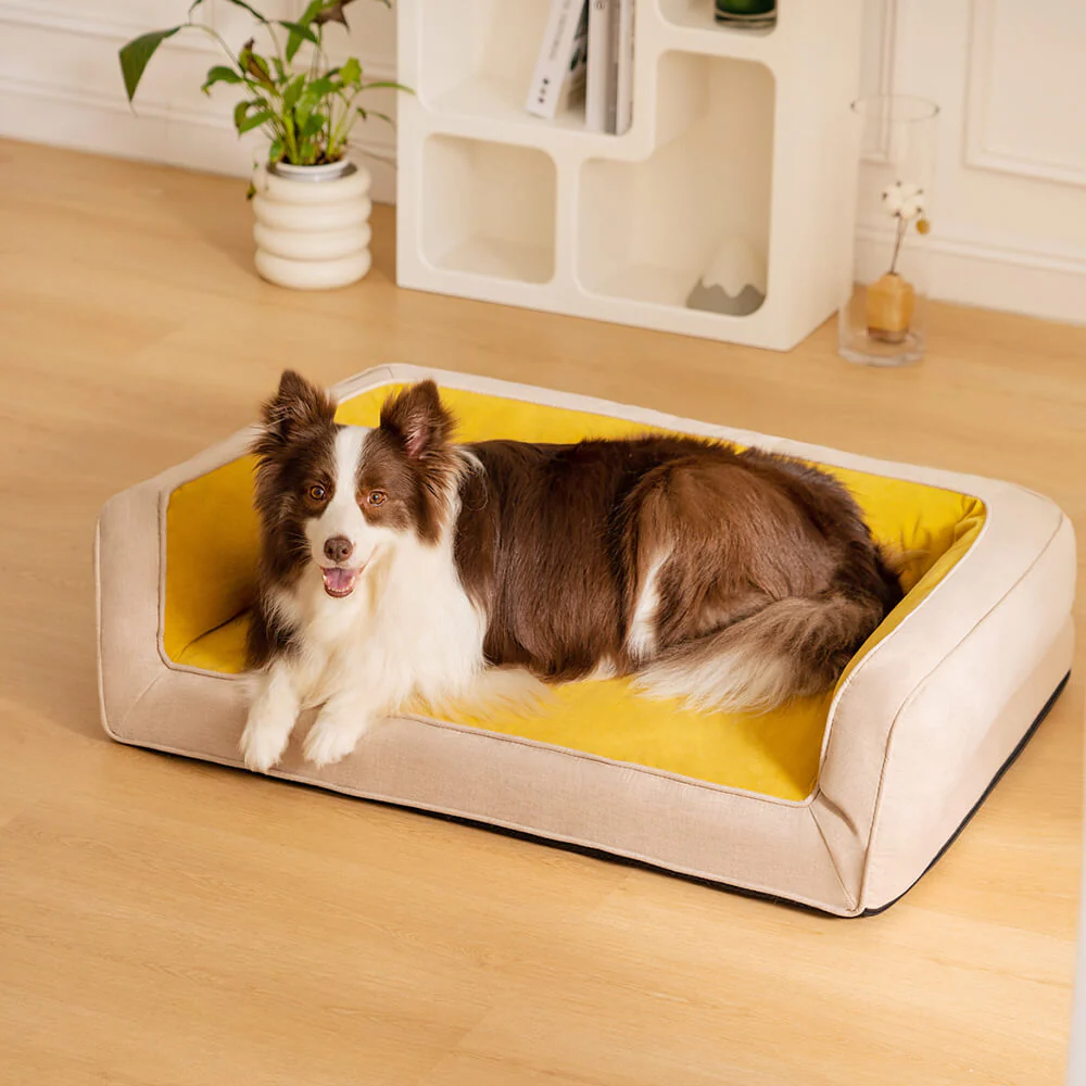 Ultimate Lounger Full Support Comfortable Orthopedic Dog Sofa Bed - Image 11