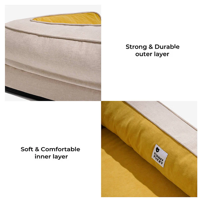 Ultimate Lounger Full Support Comfortable Orthopedic Dog Sofa Bed - Image 5