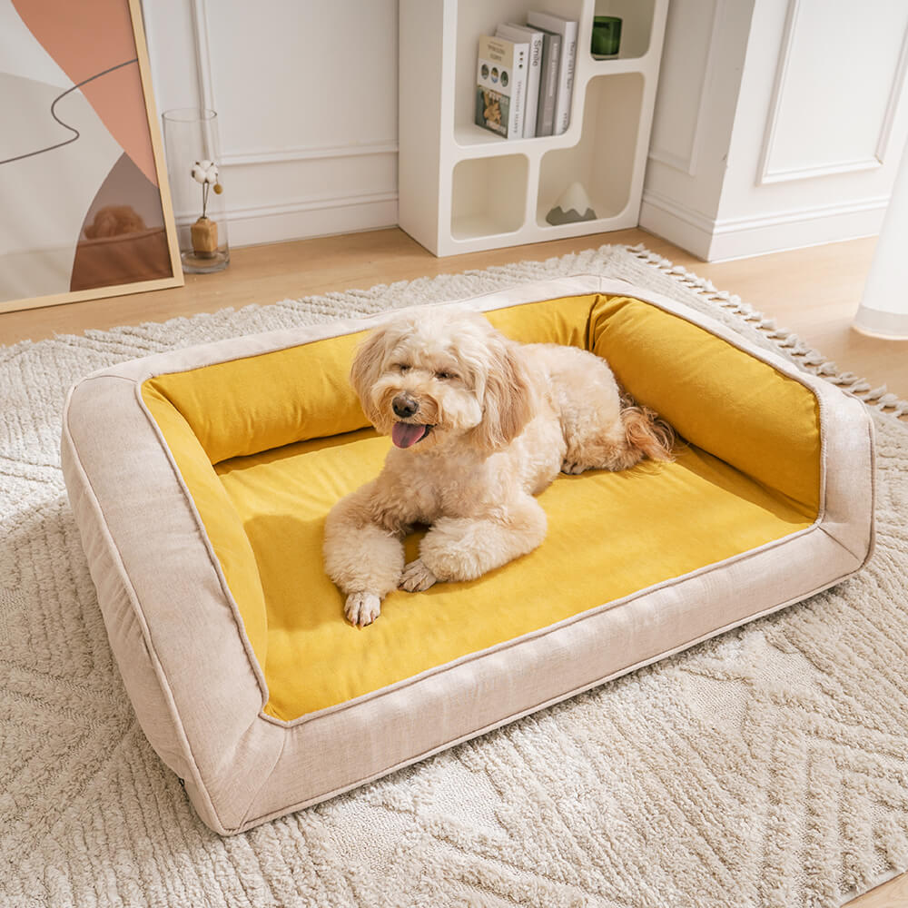 Ultimate Lounger Full Support Comfortable Orthopedic Dog Sofa Bed - Image 9
