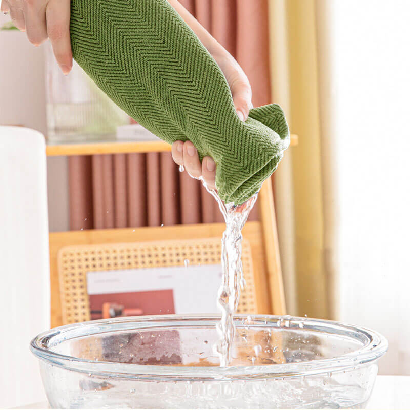 Universal Stretch Chenille Furniture Protection Herringbone Couch Cover - Image 11