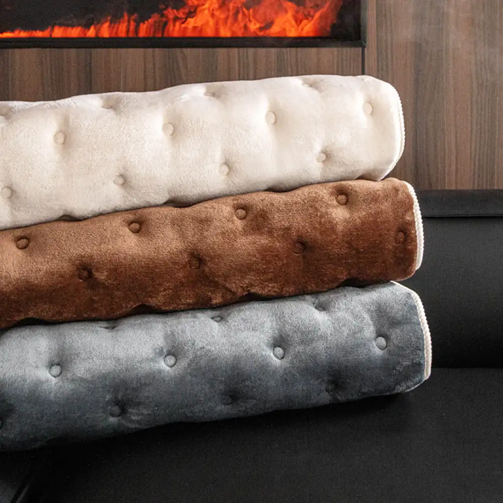 Vintage Leather Sofa Protection Non-Slip Couch Cover - Image 9