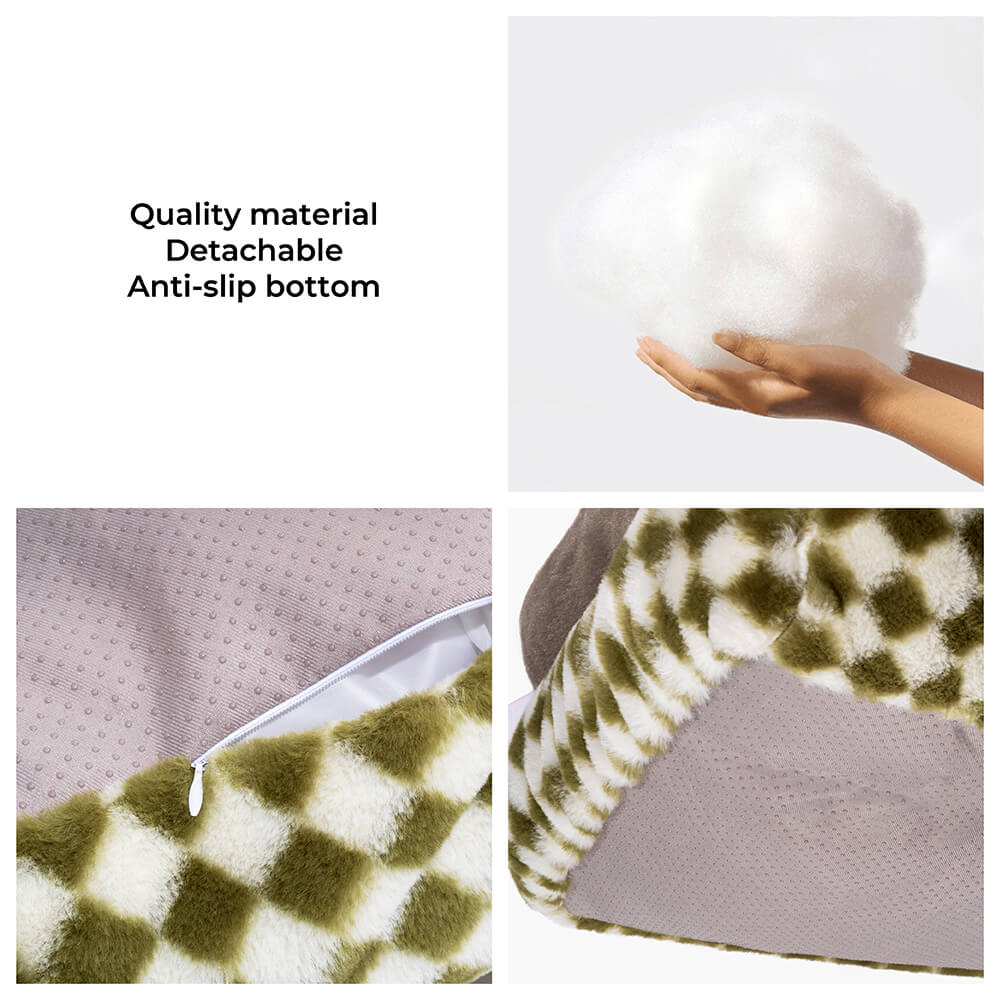 Vintage Leisure Diamond Cat Sofa Bed - Image 5