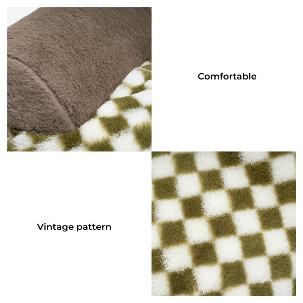 Vintage Leisure Diamond Dog & Cat Sofa Bed - Image 5