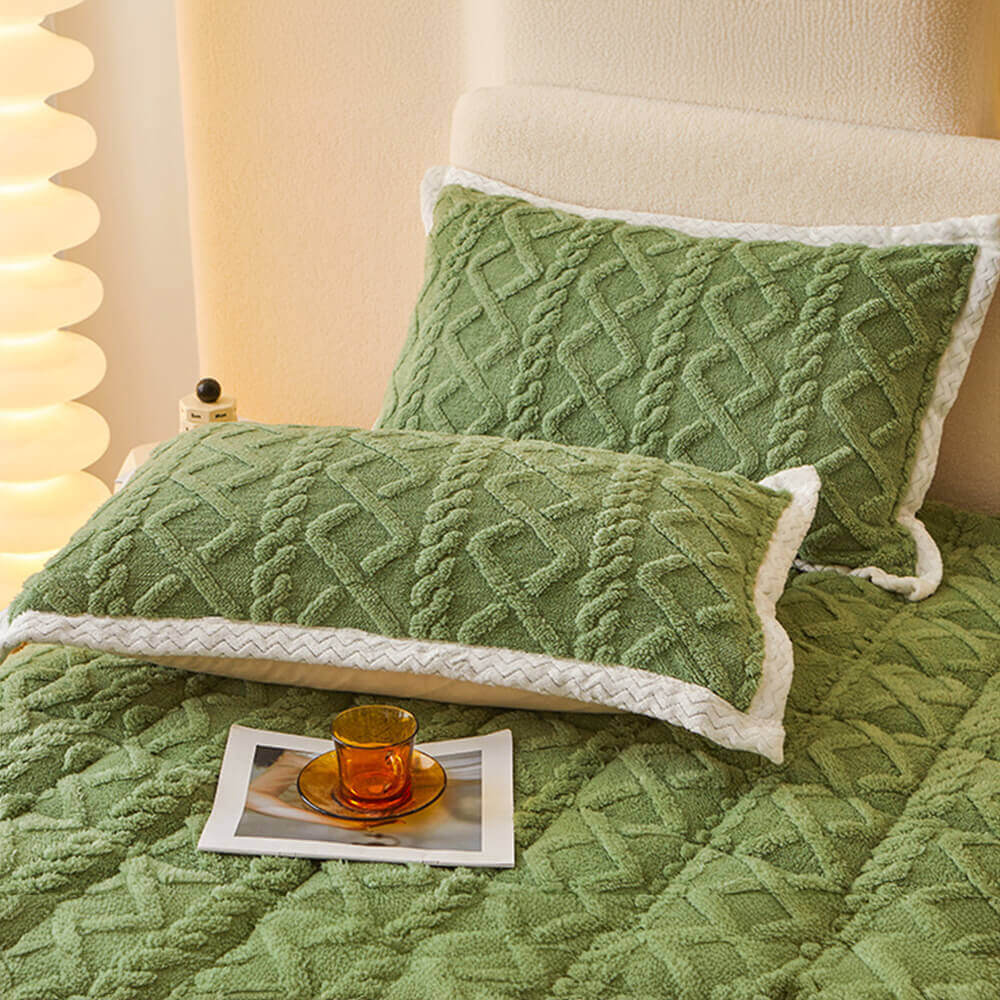 Washable Fluffy Fitted Sheet Mattress Cover - Image 5