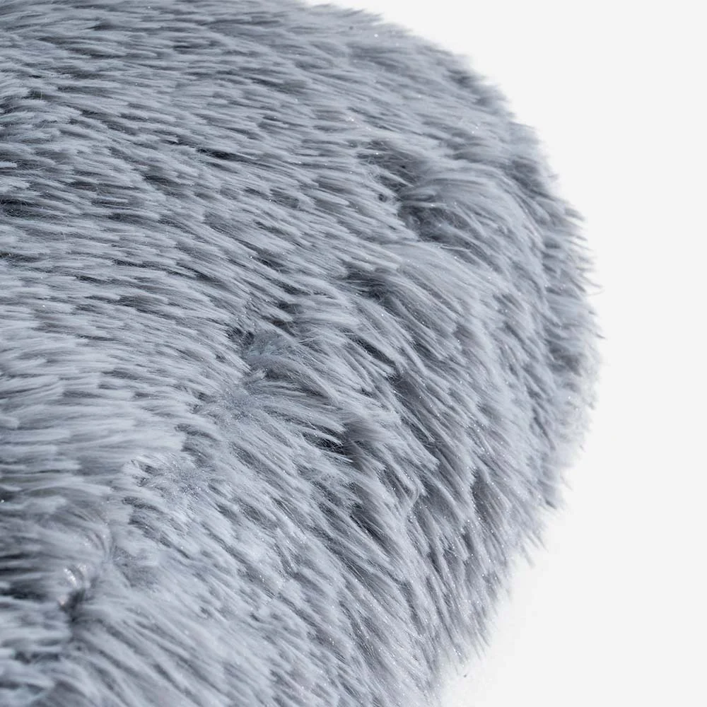 Washable Fluffy Non-Slip Cozy Cat Bed-Paw Spot - Image 7