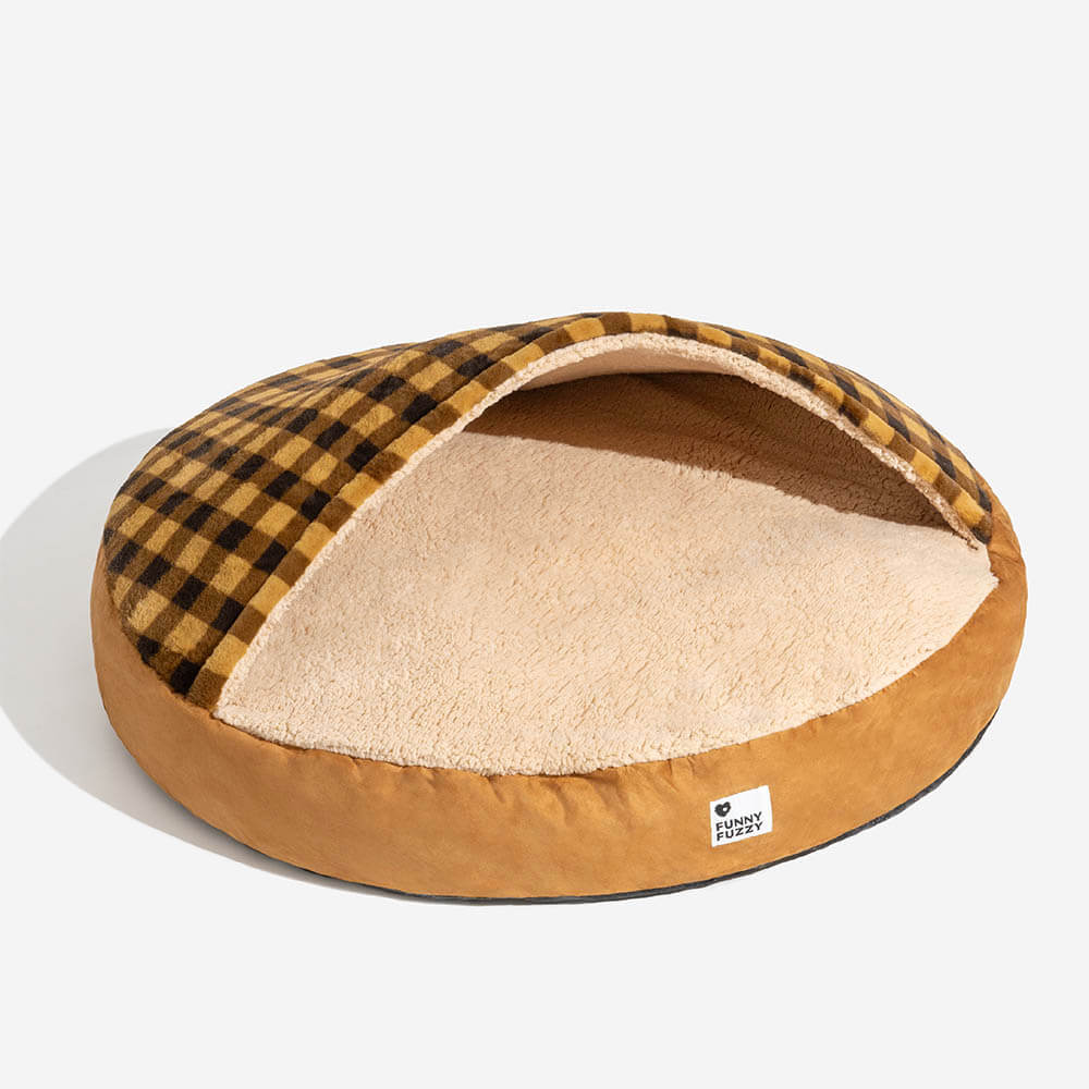 Round Canopy Dream Hideaway Dog Bed Pet Nest Bed - Image 9