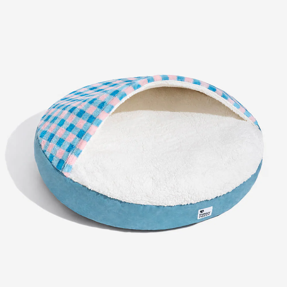 Round Canopy Dream Hideaway Dog Bed Pet Nest Bed - Image 13