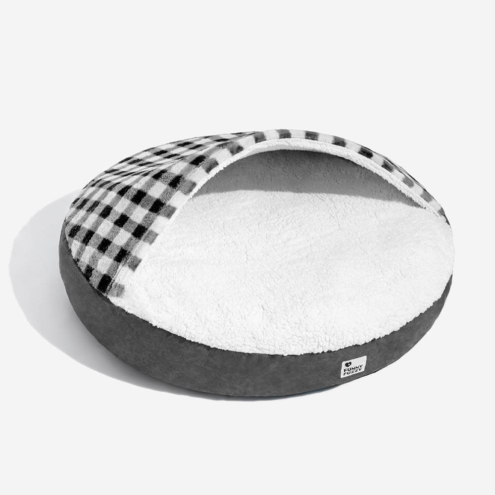 Round Canopy Dream Hideaway Dog Bed Pet Nest Bed - Image 15