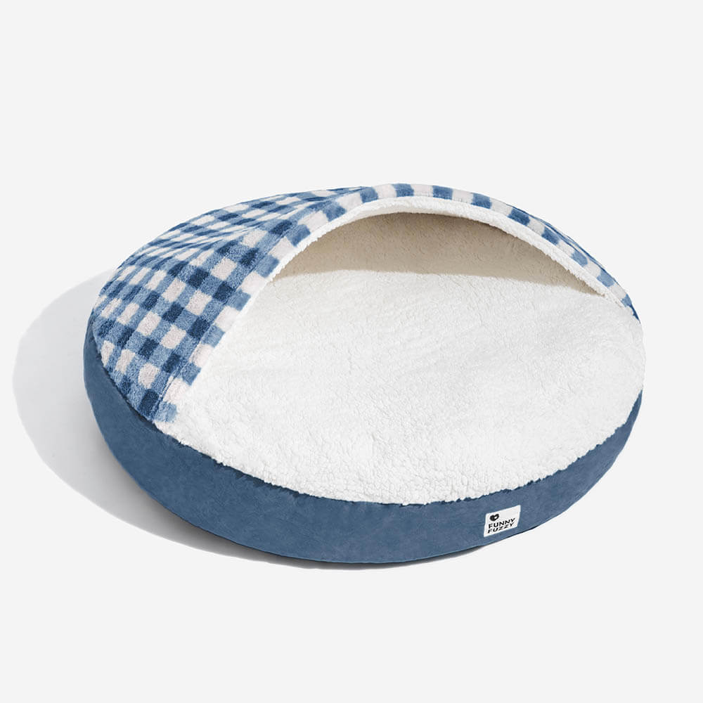 Round Canopy Dream Hideaway Dog Bed Pet Nest Bed - Image 16