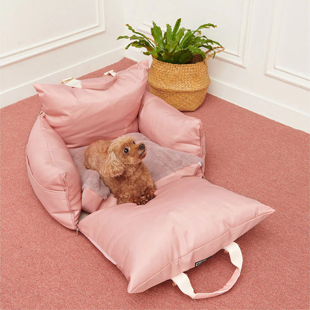 Waterproof Dog Car Seat Bed - First Class - Image 15
