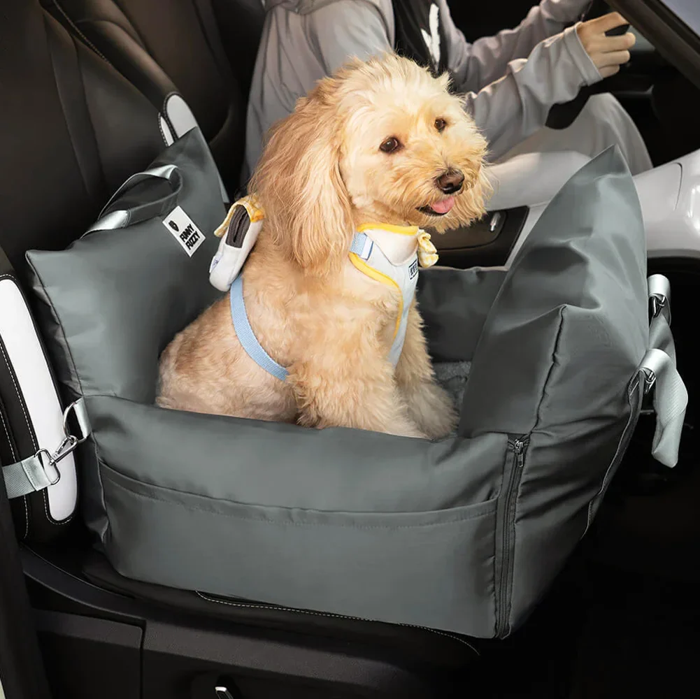 Waterproof Dog Car Seat Bed - First Class - Image 32
