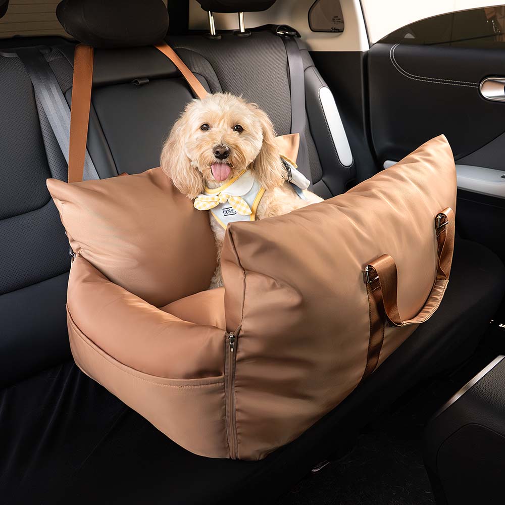 Waterproof Dog Car Seat Bed - First Class - Image 33