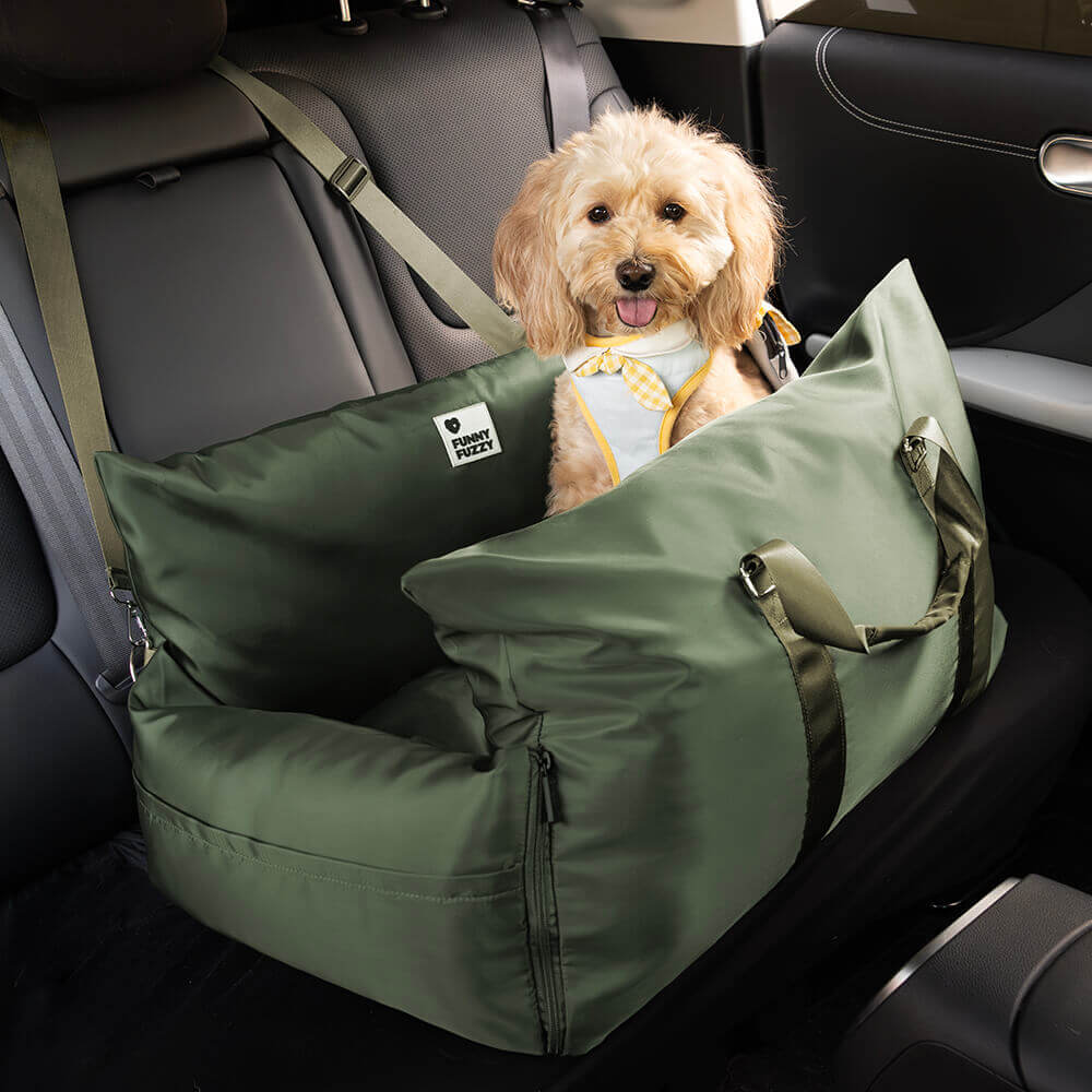 Waterproof Dog Car Seat Bed - First Class - Image 34
