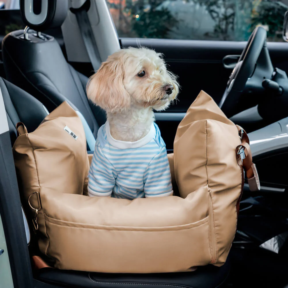 Waterproof Dog Car Seat Bed - First Class - Image 38