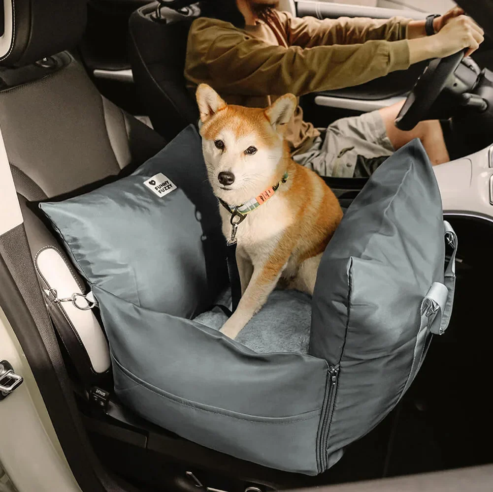 Waterproof Dog Car Seat Bed - First Class - Image 5