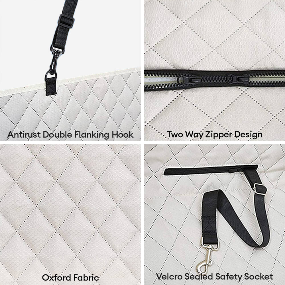Waterproof Multi-Use Car Dog Seat Cover – Convertible Back Seat Protector for Pets - Image 5