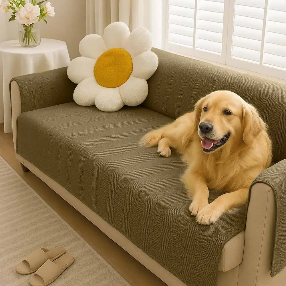 Waterproof Non-Slip Furniture Protector Pet Couch Cover-Slipsafe - Image 33