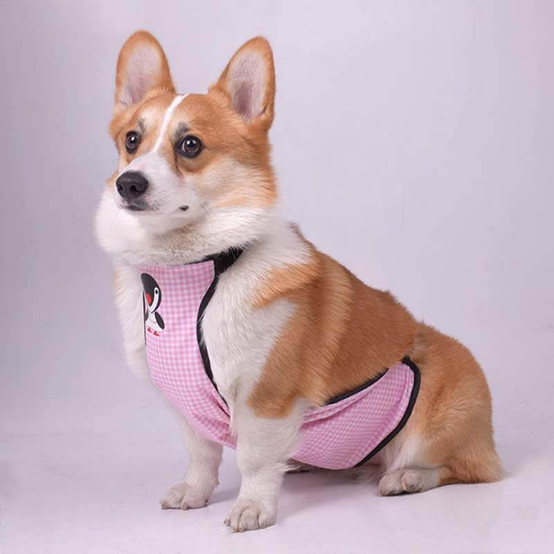 Waterproof Plaid Pet Slobber Bib Dog Belly Cover - Image 11