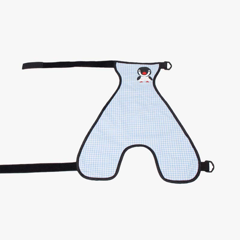 Waterproof Plaid Pet Slobber Bib Dog Belly Cover - Image 6