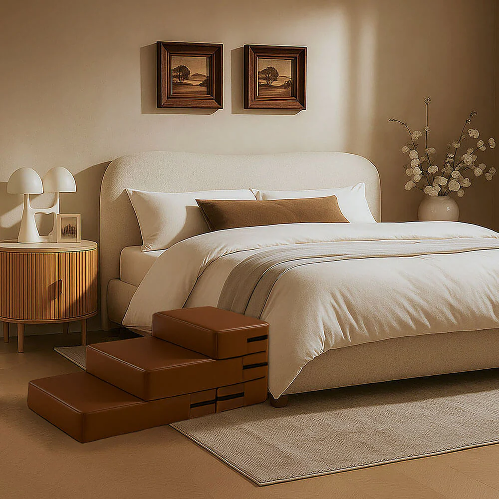 Waterproof Washable PU Leather Modular Multi-Level Pet Stairs - Image 10