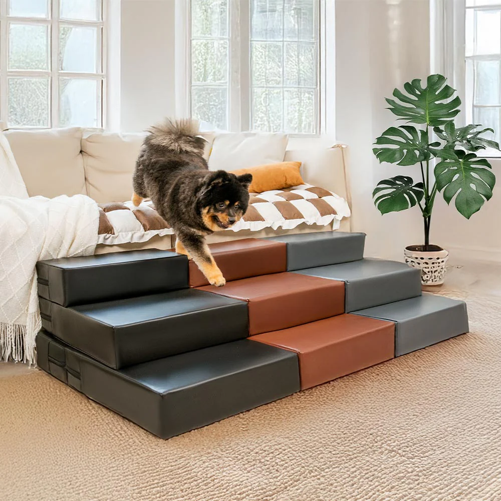 Waterproof Washable PU Leather Modular Multi-Level Pet Stairs - Image 12