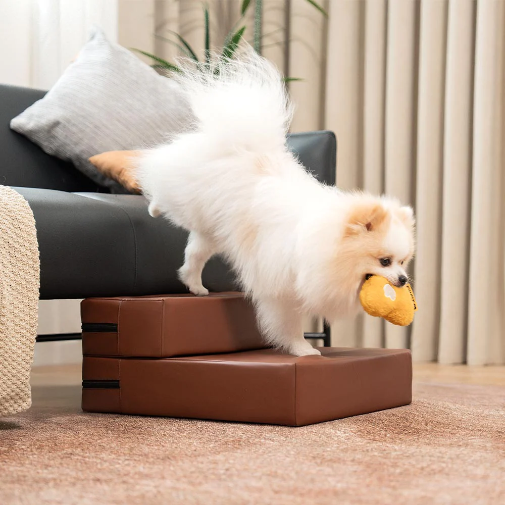 Waterproof Washable PU Leather Modular Multi-Level Pet Stairs - Image 14