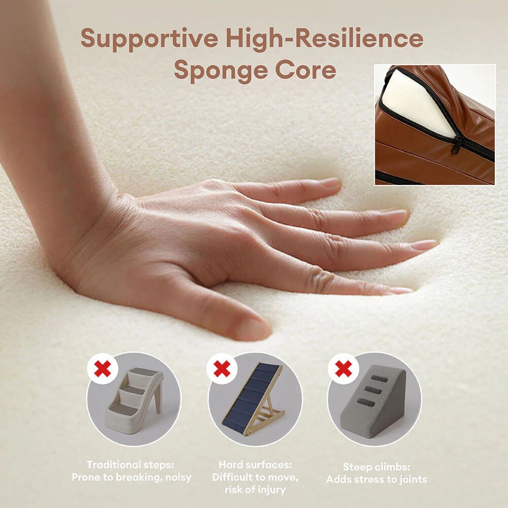 Waterproof Washable PU Leather Modular Multi-Level Pet Stairs - Image 6